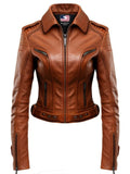 Brown Leather Jacket