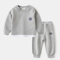 Two piece set of children's hoodies and sports pants