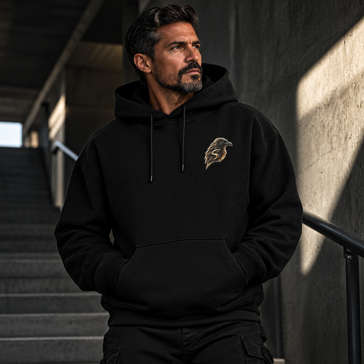 The Raven Heavyweight Hoodie | SEEN Raven Compass