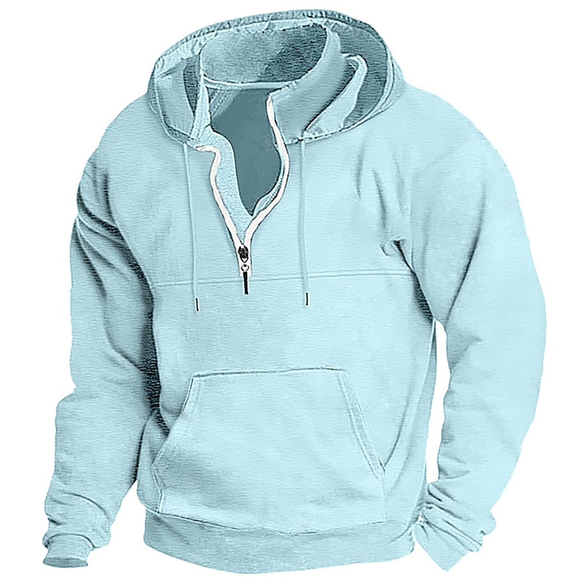 Long Sleeve Half Zip Hoodie