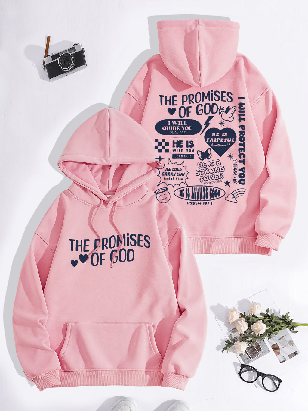 Christian Graphic Pullover Hoodie