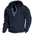 Long Sleeve Half Zip Hoodie