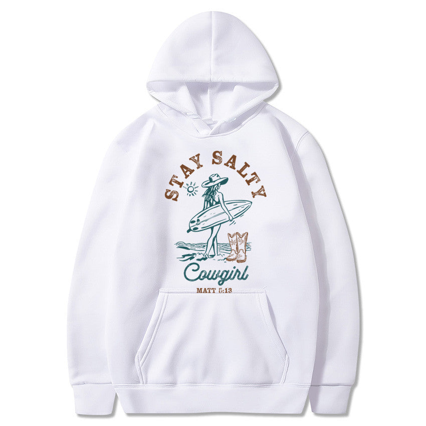 Stay Salty Hoodie Funny Beach Shirts for Women Salty hoodies