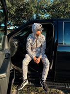 Faded Camo Jogger Sweatpants