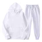 Casual Hooded Tracksuit Set
