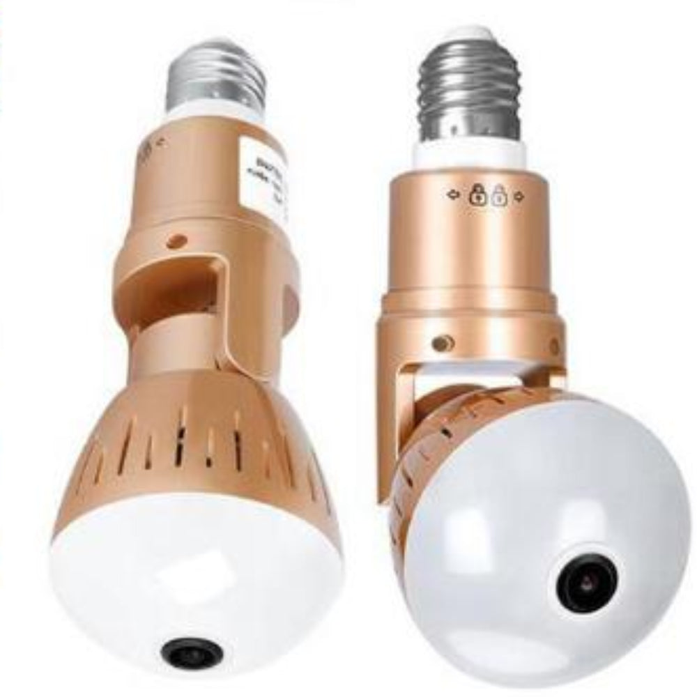 2MP 360° WiFi Camera Bulb