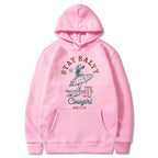 Funny Printed Fleece Hoodie