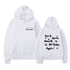Printed Graphic Pullover Hoodie