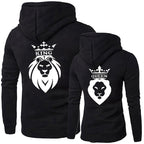 King & Queen Matching Couple Hoodie