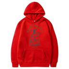 Funny Printed Fleece Hoodie