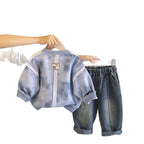 Kids Tie-Dye Hoodie Pants Set