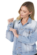 Oversized Denim Jacket (Light Wash)
