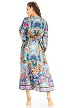 Floral Print Boho Maxi Dress
