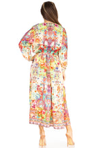 Floral Print Boho Maxi Dress