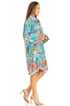 Women's Floral Short Shirt Dress