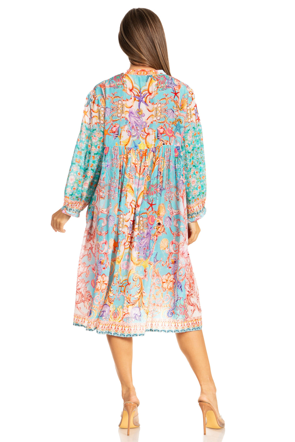 Women's Floral Swing Dress