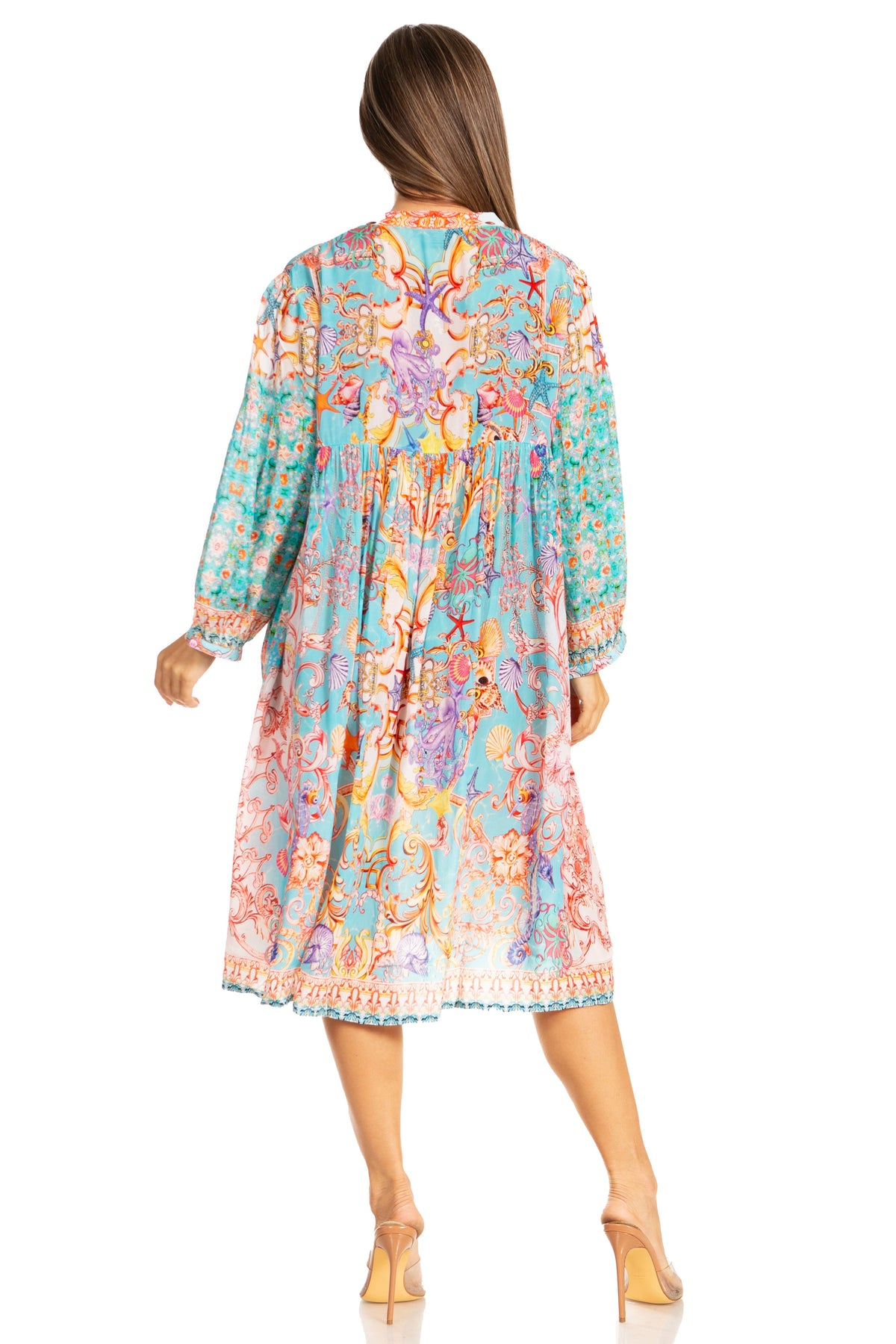 Women's Floral Swing Dress