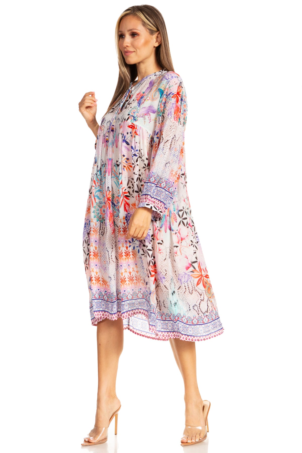 Women's Floral Swing Dress