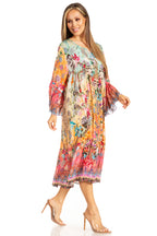 Women's Henley Neck Short Dress