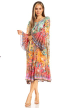 Women's Henley Neck Short Dress