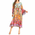 Women's Henley Neck Short Dress