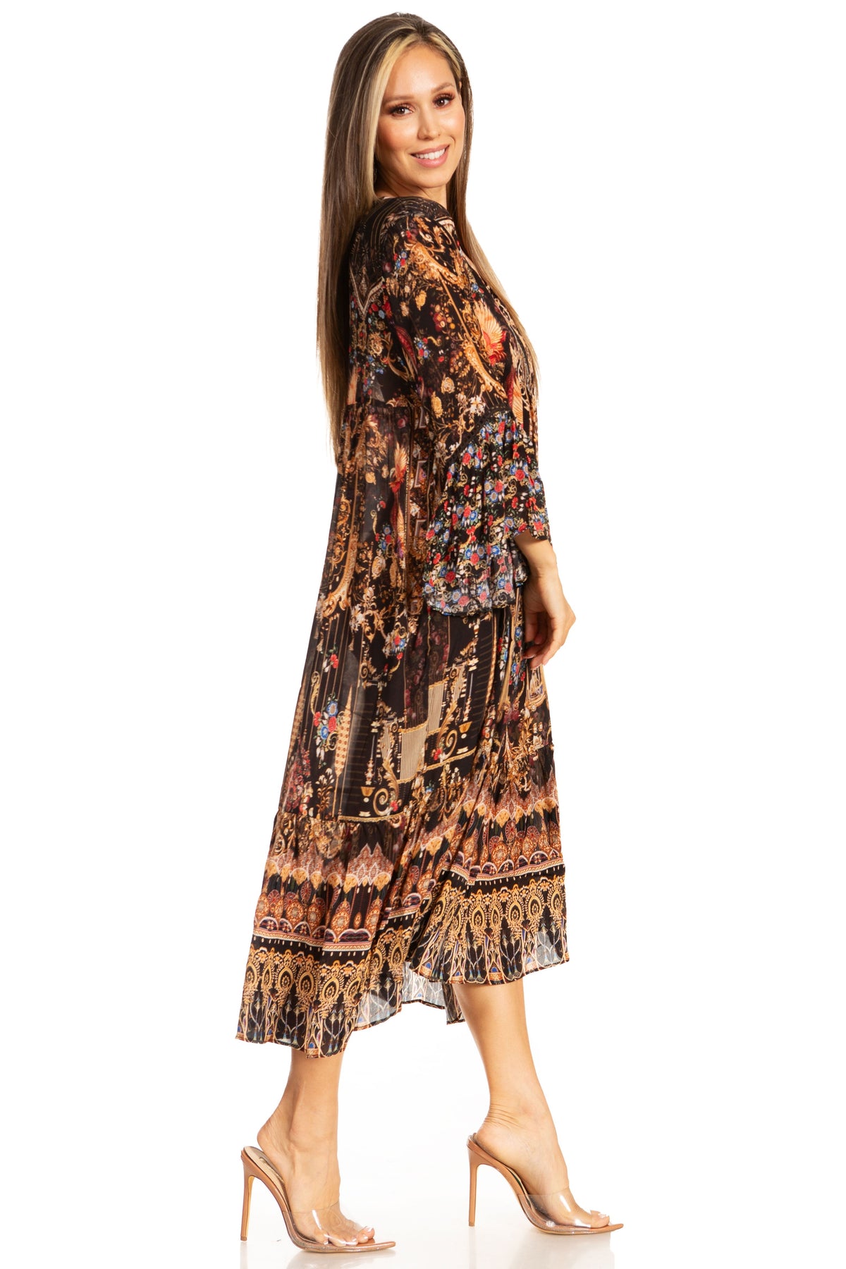 Women's Henley Neck Short Dress