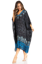 Tie Dye Caftan Dress Cover Up