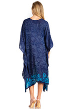 Tie Dye Caftan Dress Cover Up
