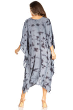 Tie Dye Caftan Dress Cover Up