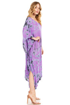Tie Dye Caftan Dress Cover Up