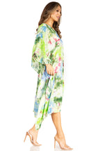 Tie Dye Boho Caftan Dress