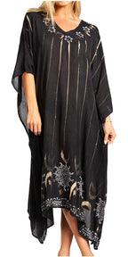 Tie Dye Summer Caftan Dress