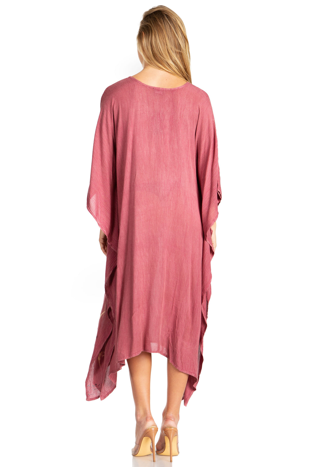 Tie Dye Summer Caftan Dress