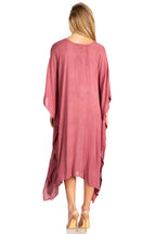 Tie Dye Summer Caftan Dress