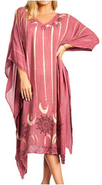Tie Dye Summer Caftan Dress