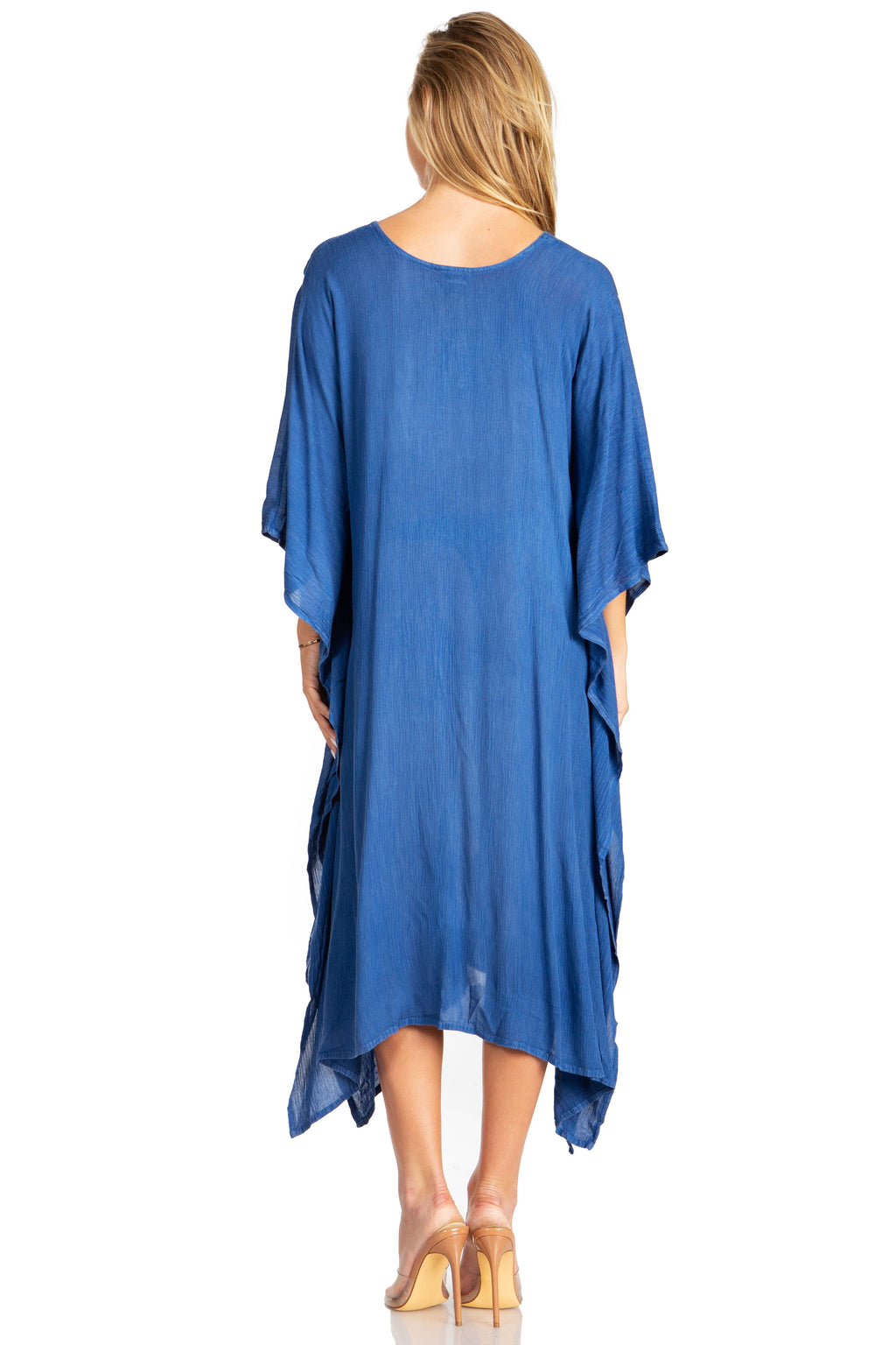Tie Dye Summer Caftan Dress