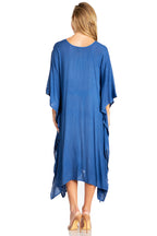 Tie Dye Summer Caftan Dress