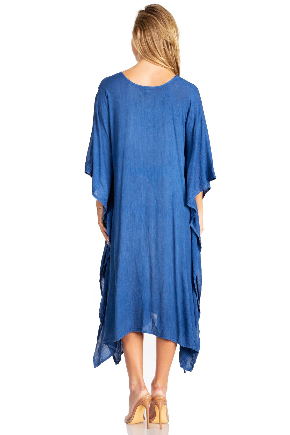 Tie Dye Summer Caftan Dress