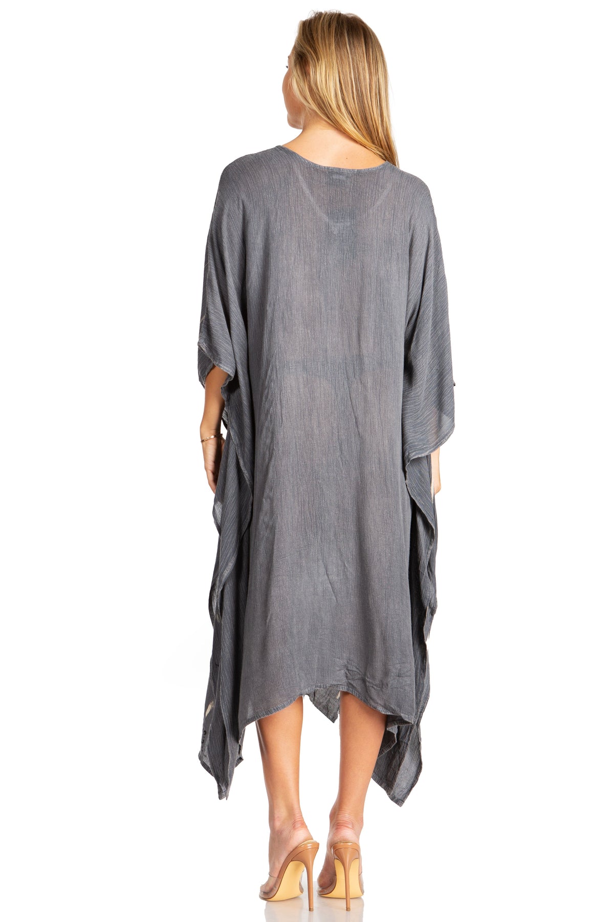 Tie Dye Summer Caftan Dress
