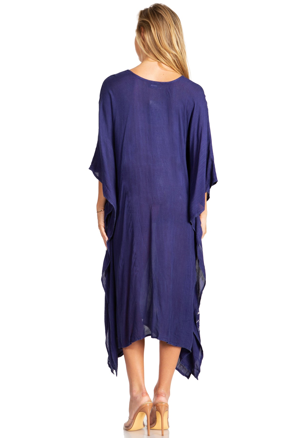 Tie Dye Summer Caftan Dress