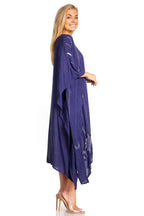 Tie Dye Summer Caftan Dress