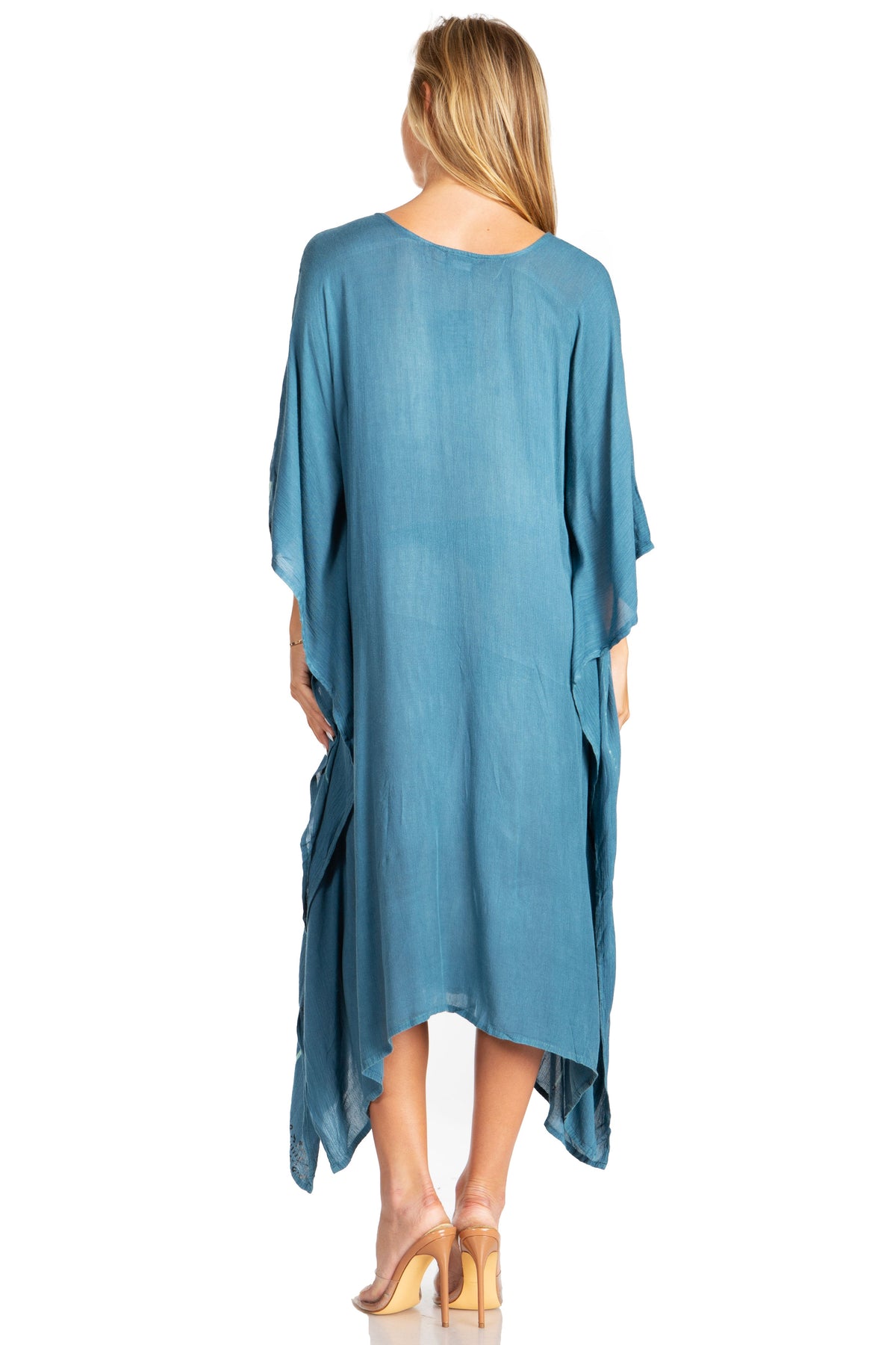 Tie Dye Summer Caftan Dress