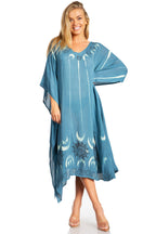 Tie Dye Summer Caftan Dress