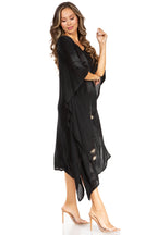 Tie Dye Summer Caftan Dress