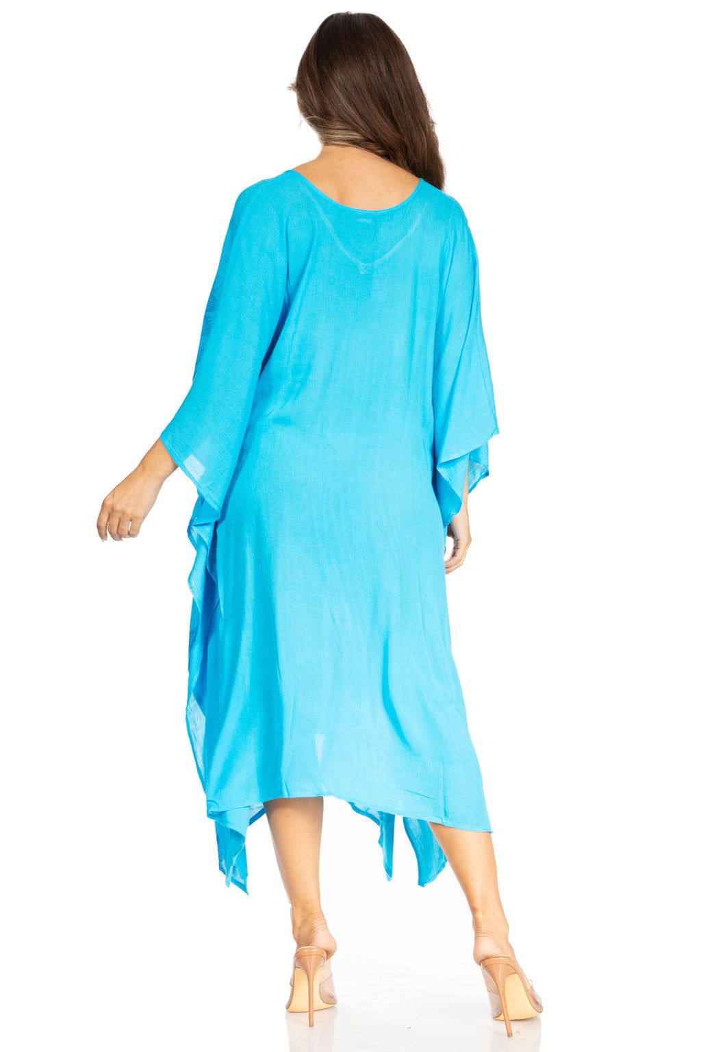 Tie Dye Summer Caftan Dress