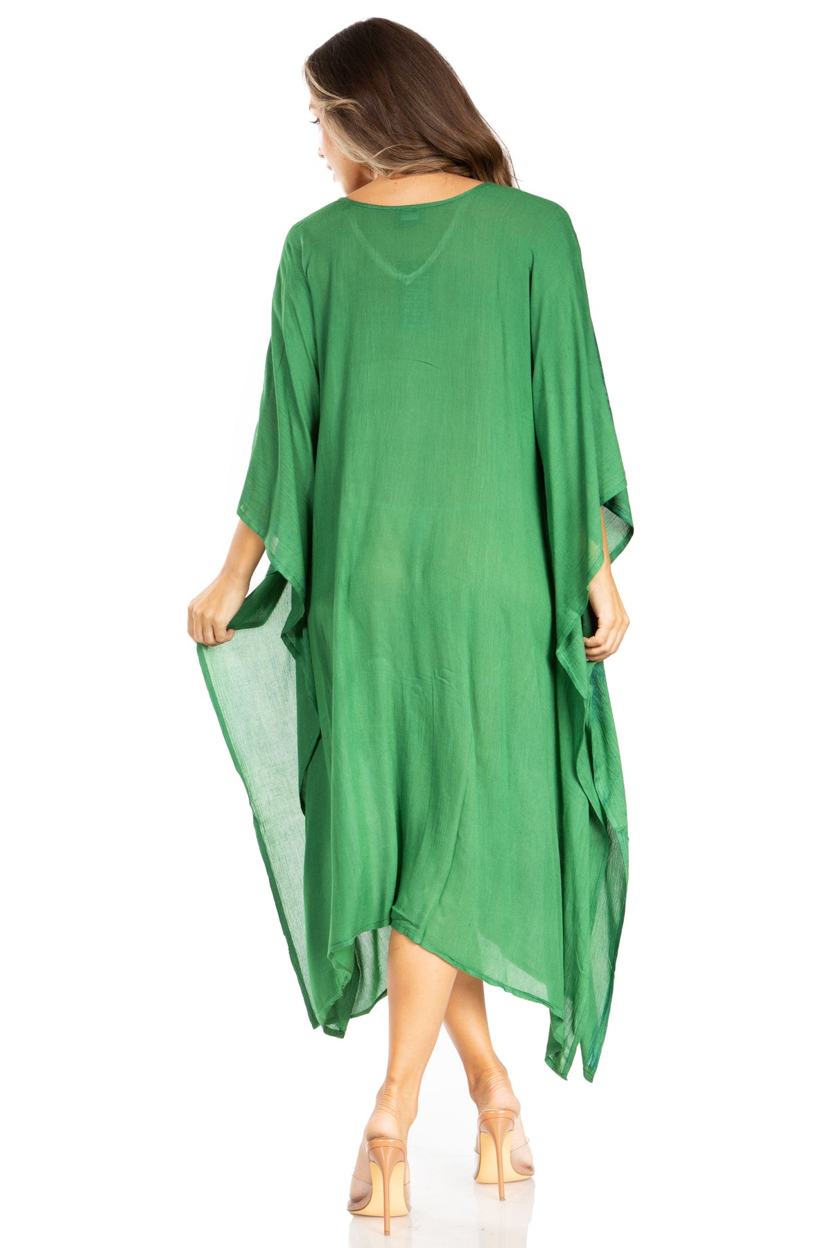 Tie Dye Summer Caftan Dress