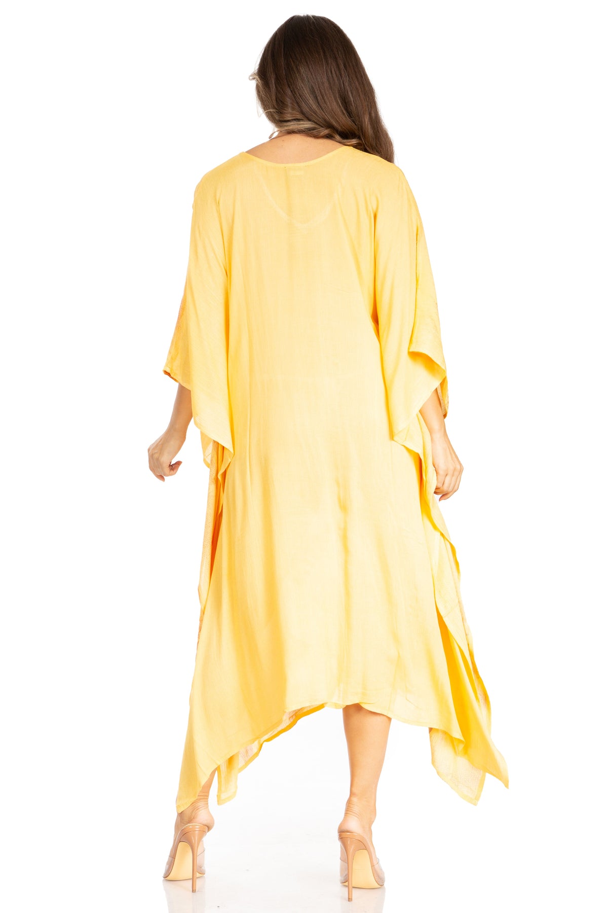 Tie Dye Summer Caftan Dress