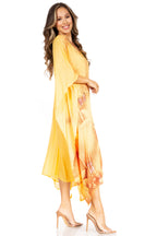 Tie Dye Summer Caftan Dress