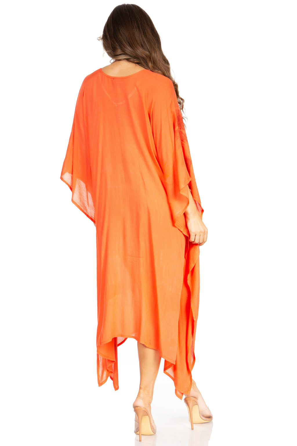 Tie Dye Summer Caftan Dress