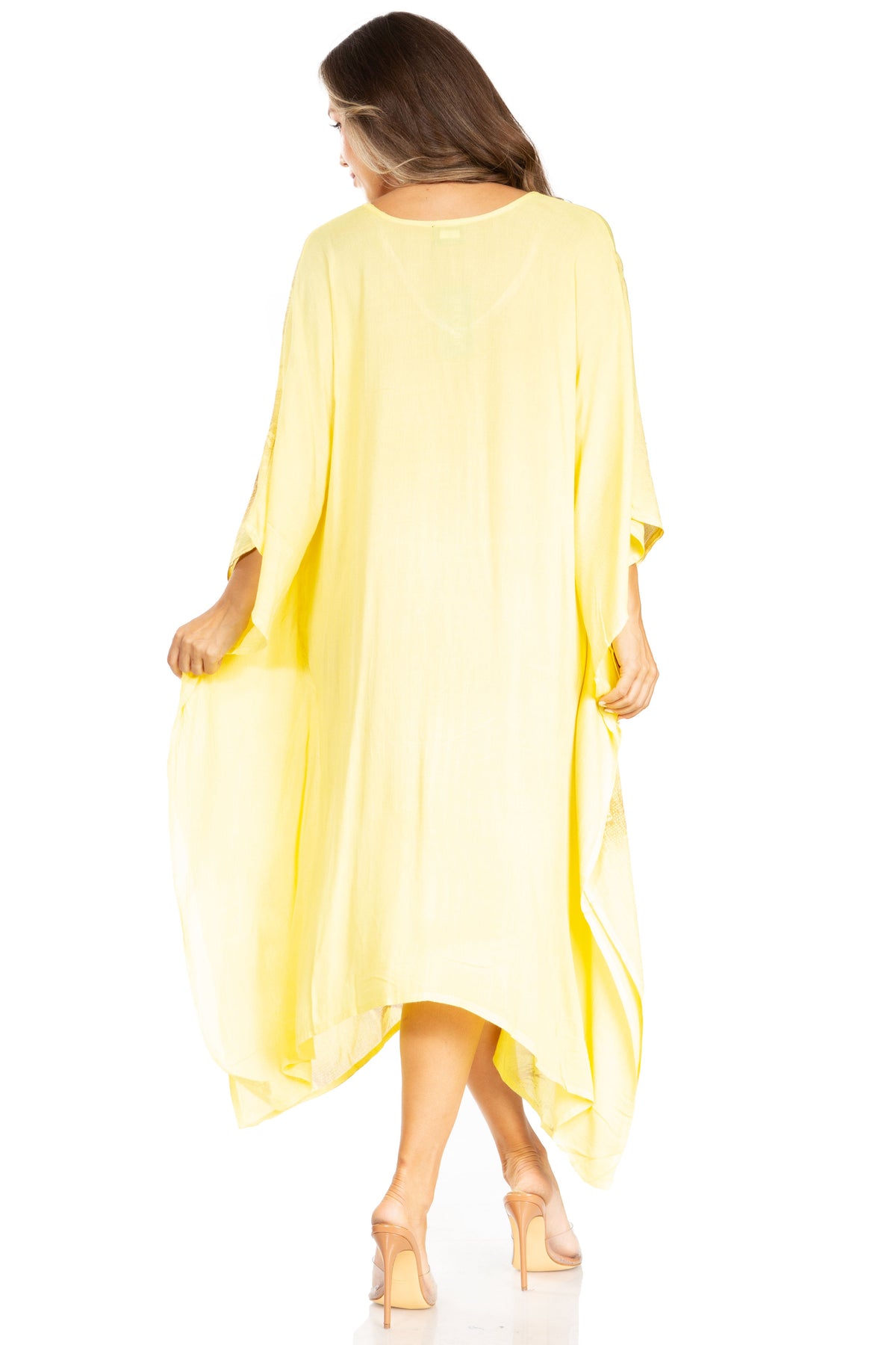 Tie Dye Summer Caftan Dress